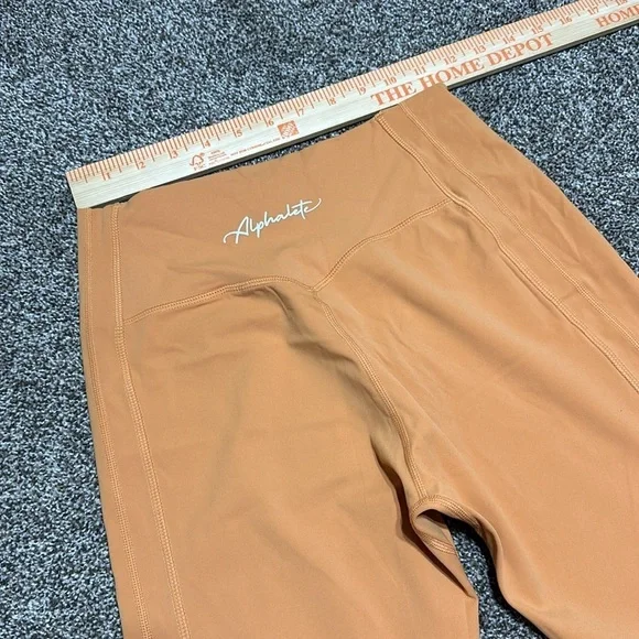 Alphalete pulse KINETIC LEGGING SUN KISSED Womens LEGGINGS no size tag medium - Picture 3 of 7